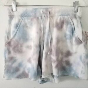 NWOT Free People Tie-Dye Fleece Shorts